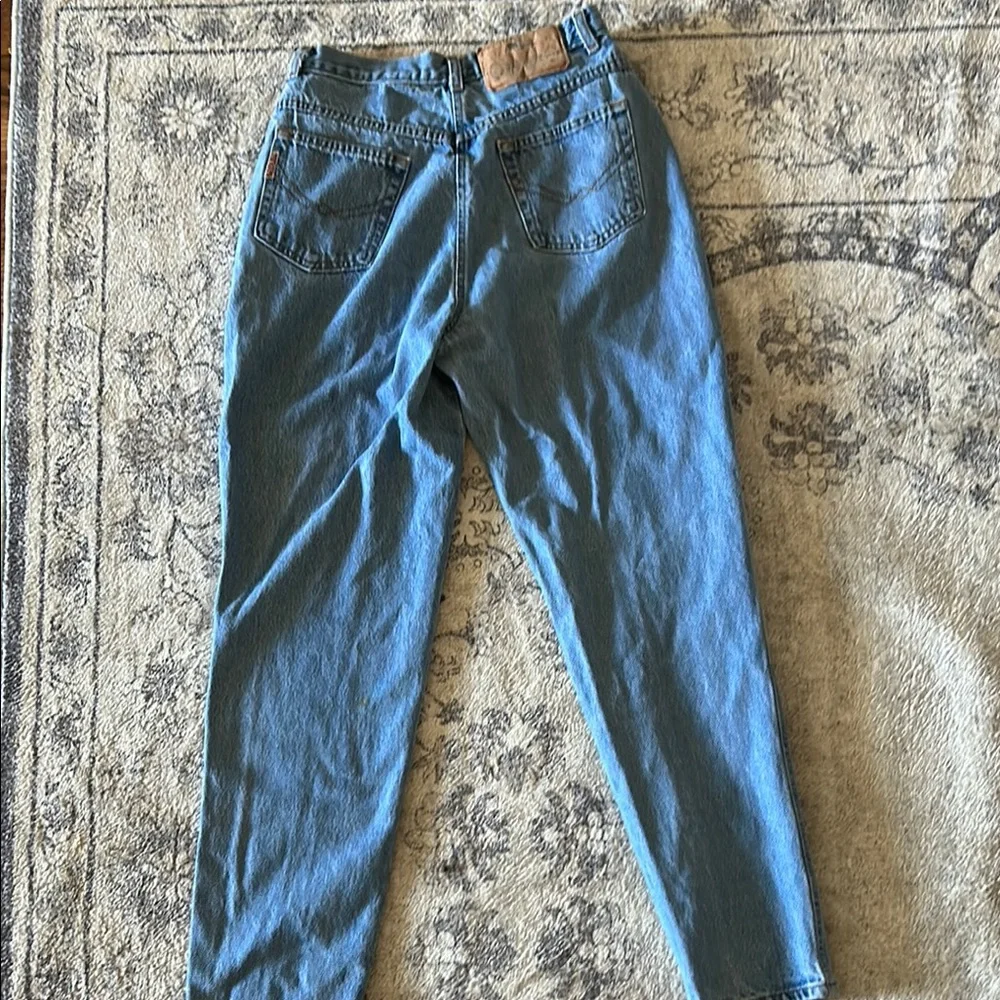 Vintage Gitano Blue Straight Leg Jeans Soft Denim - Picture 3 of 5